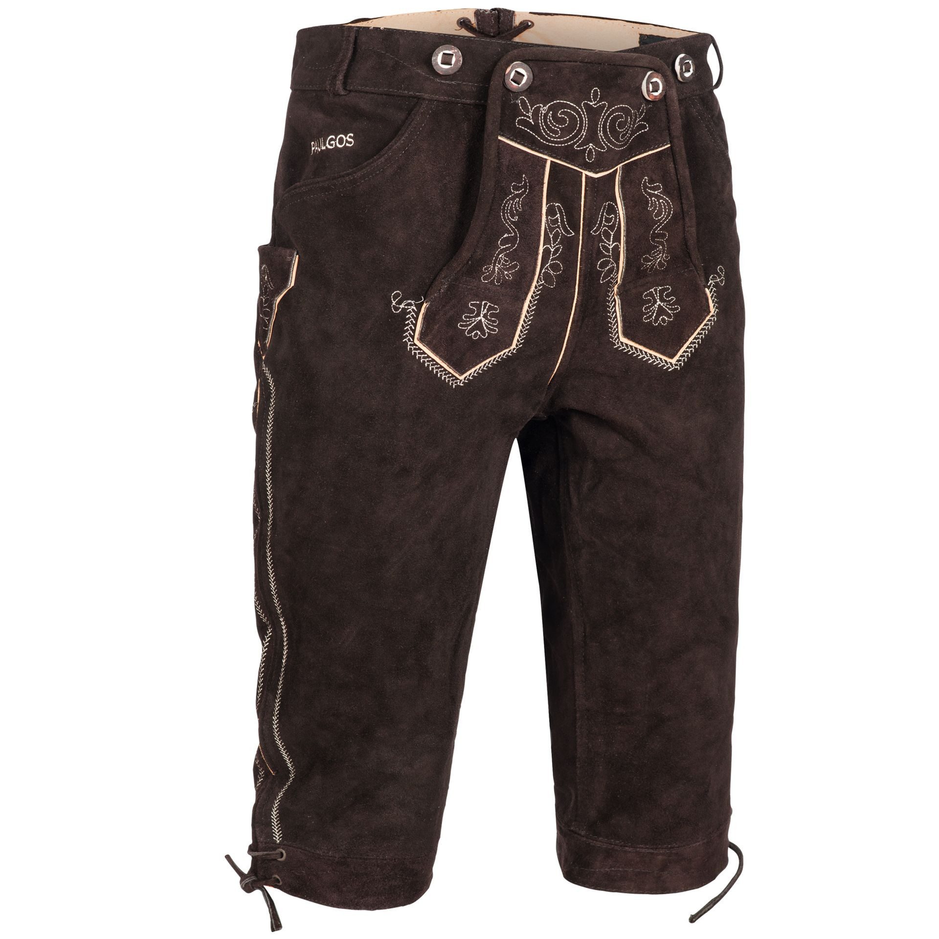 PAULGOS Trachtenhose Herren Lederhose Kniebund mit günstig online kaufen