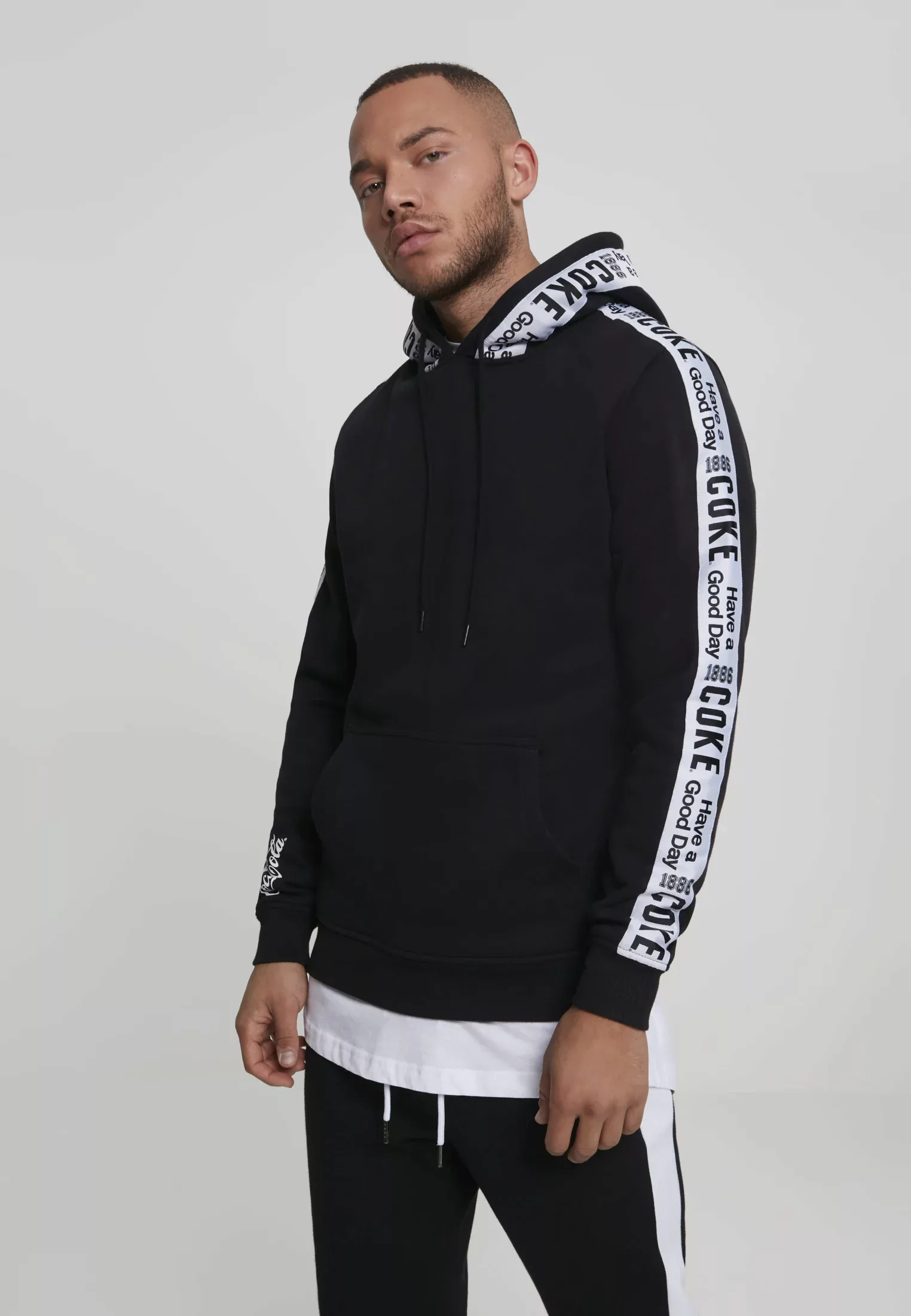 Merchcode Kapuzensweatshirt "Merchcode Herren Coke Tape Hoody" günstig online kaufen