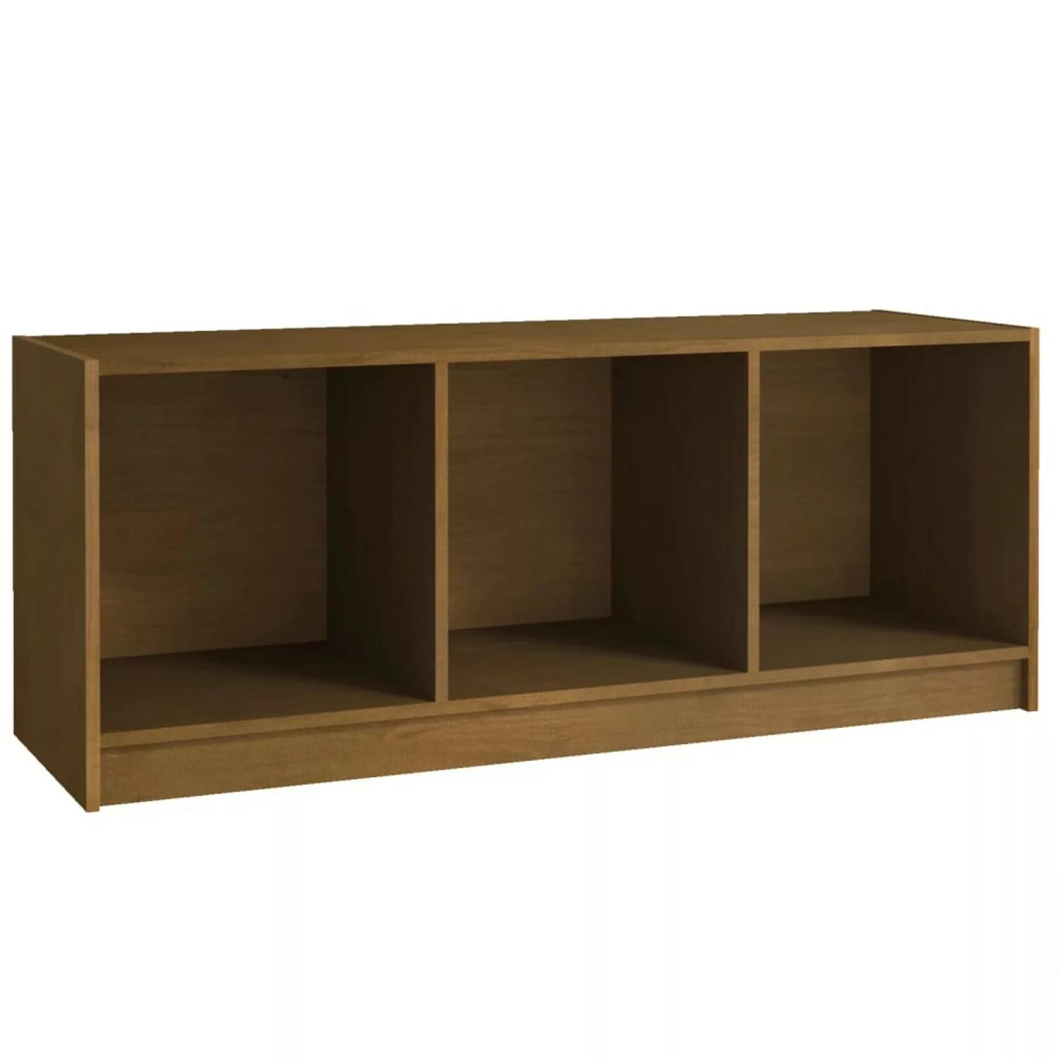 Tv-schrank Honigbraun 104x33x41 Cm Massivholz Kiefer günstig online kaufen