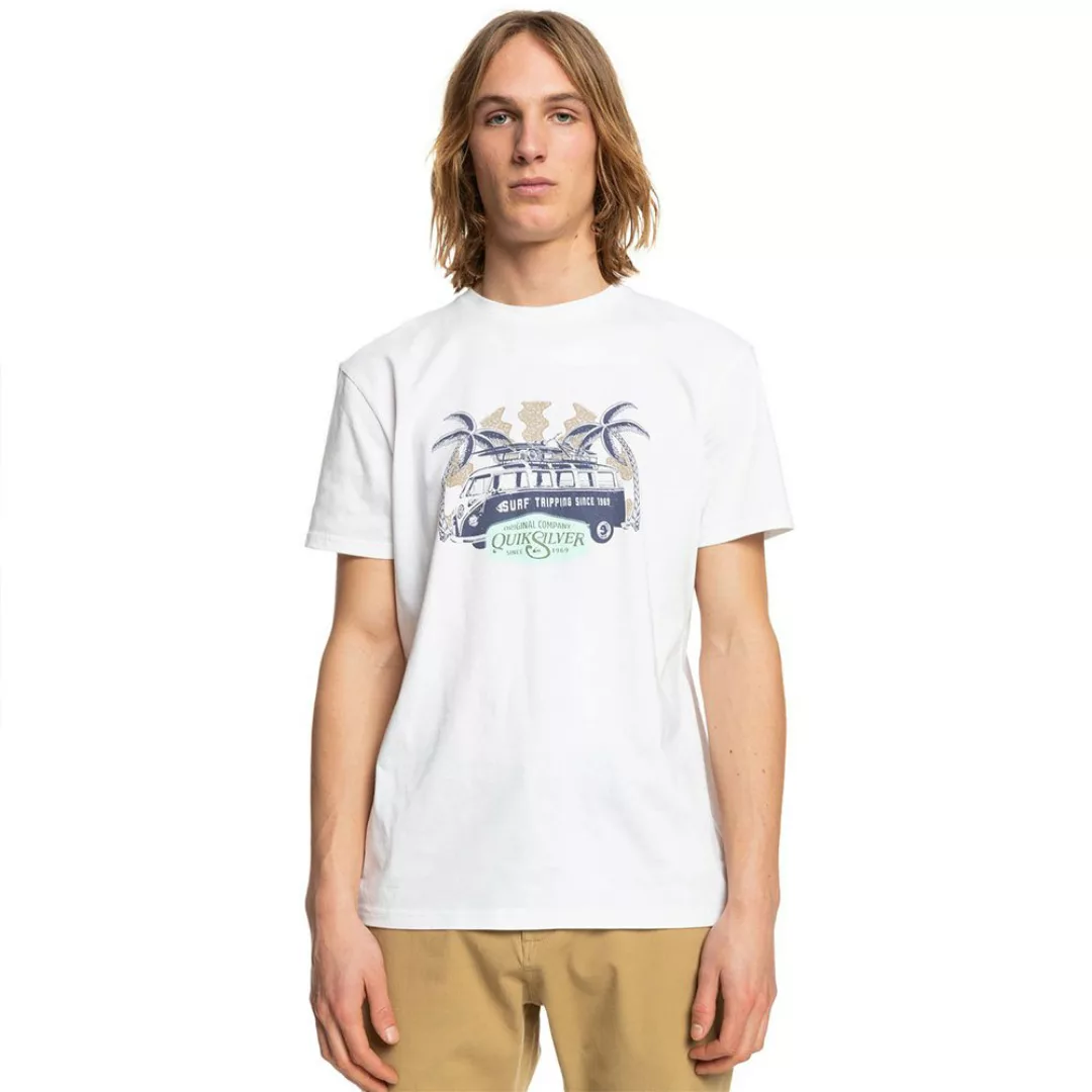 Quiksilver Magic Van Kurzärmeliges T-shirt 2XL White günstig online kaufen