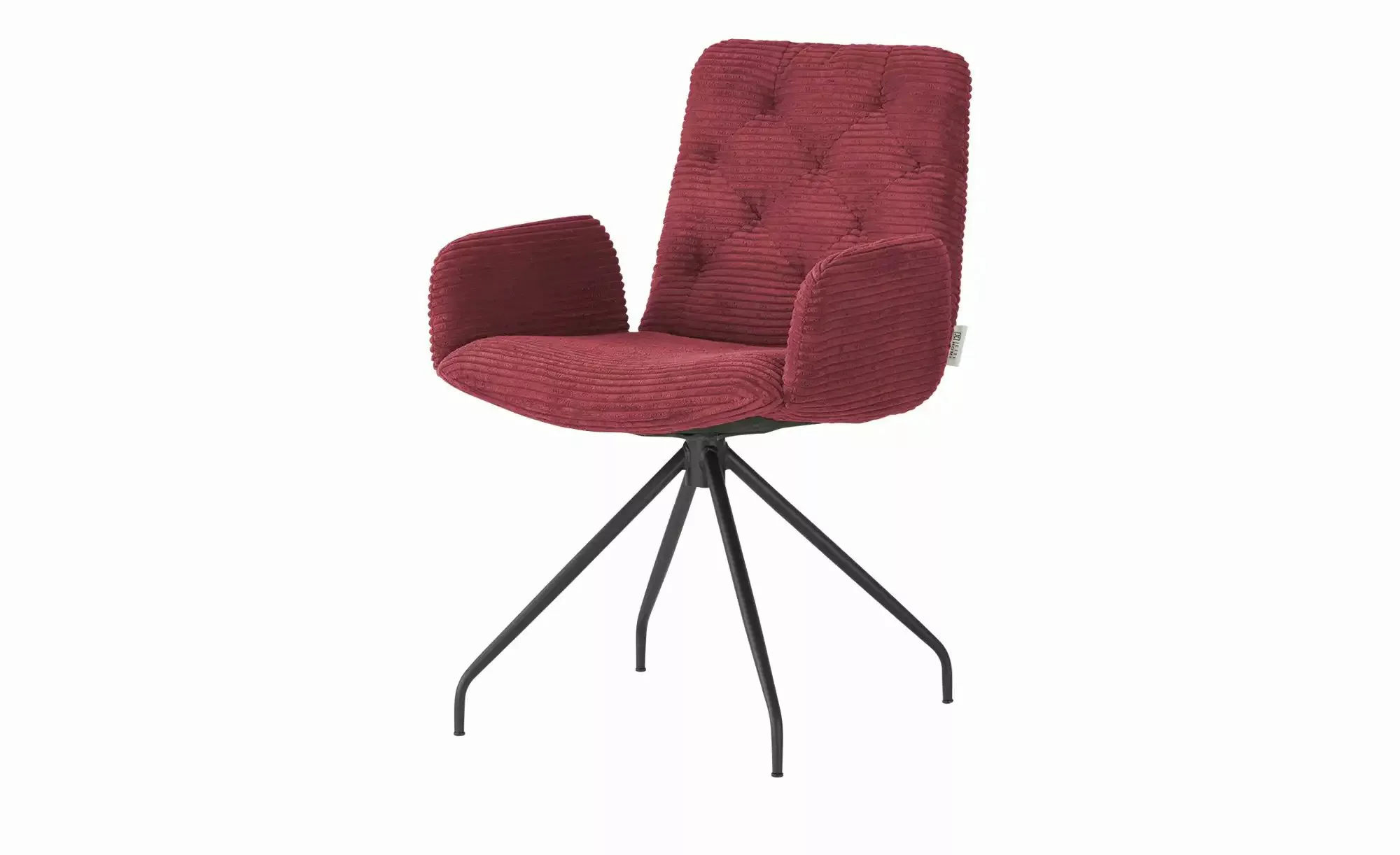 Jette Home Polsterstuhl  Salo ¦ rot ¦ Maße (cm): B: 59 H: 87 T: 66.0 Stühle günstig online kaufen