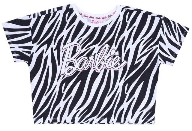 Sarcia.eu Blusentop Schwarz-weißes kurzes Top BARBIE L günstig online kaufen