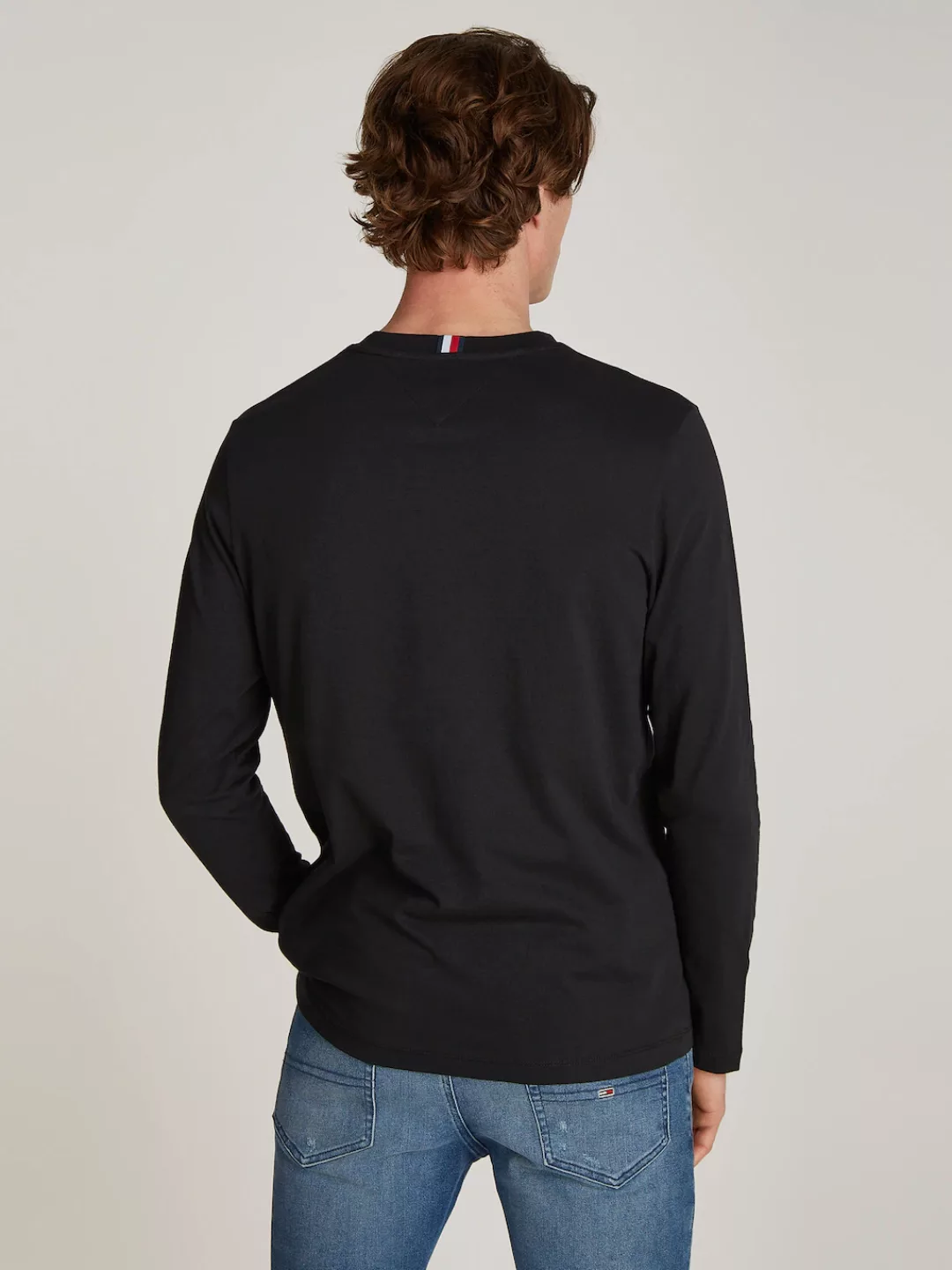 Tommy Hilfiger Longsleeve CHEST STRIPE LS TEE günstig online kaufen