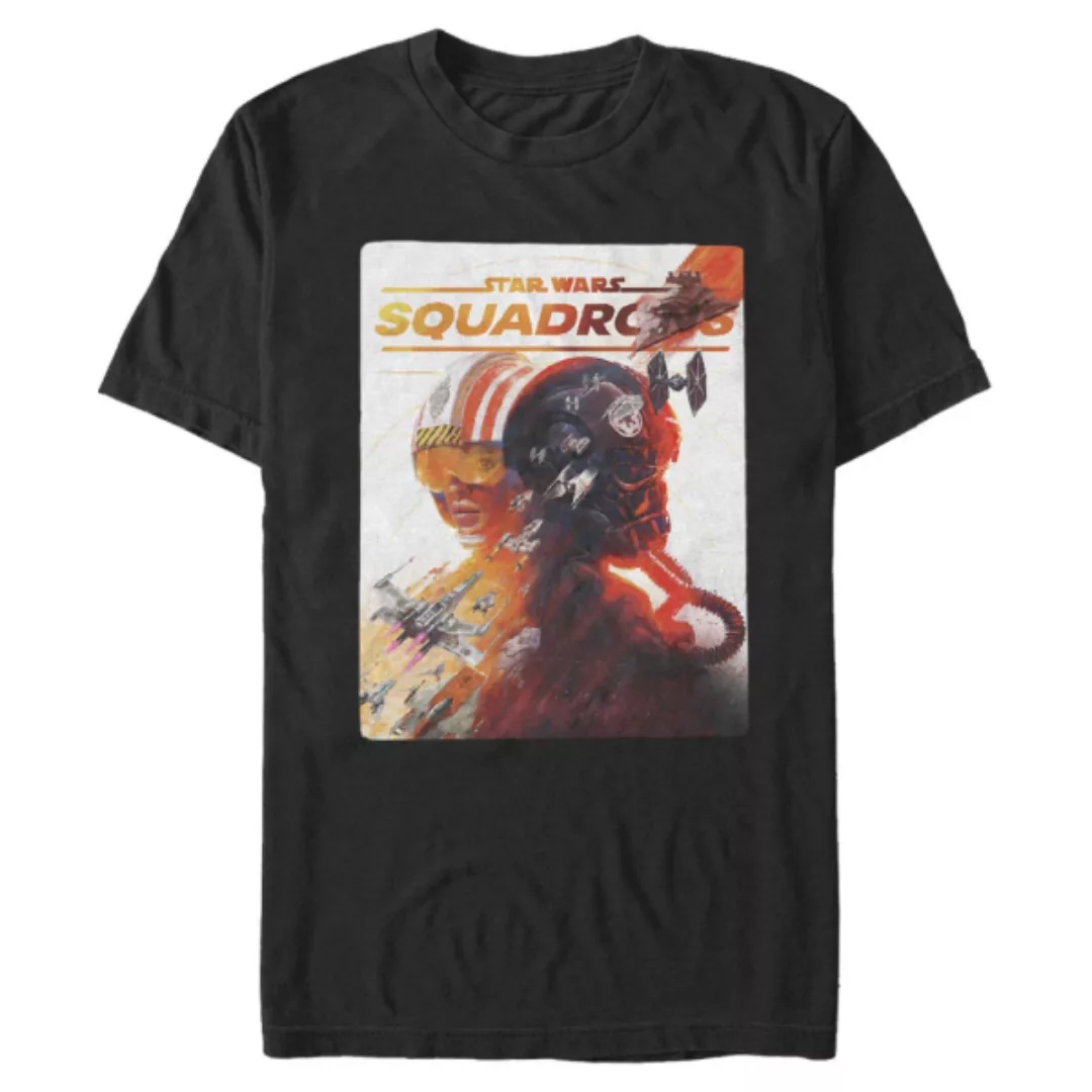 Star Wars - Squadrons - Gruppe Posterz - Männer T-Shirt günstig online kaufen