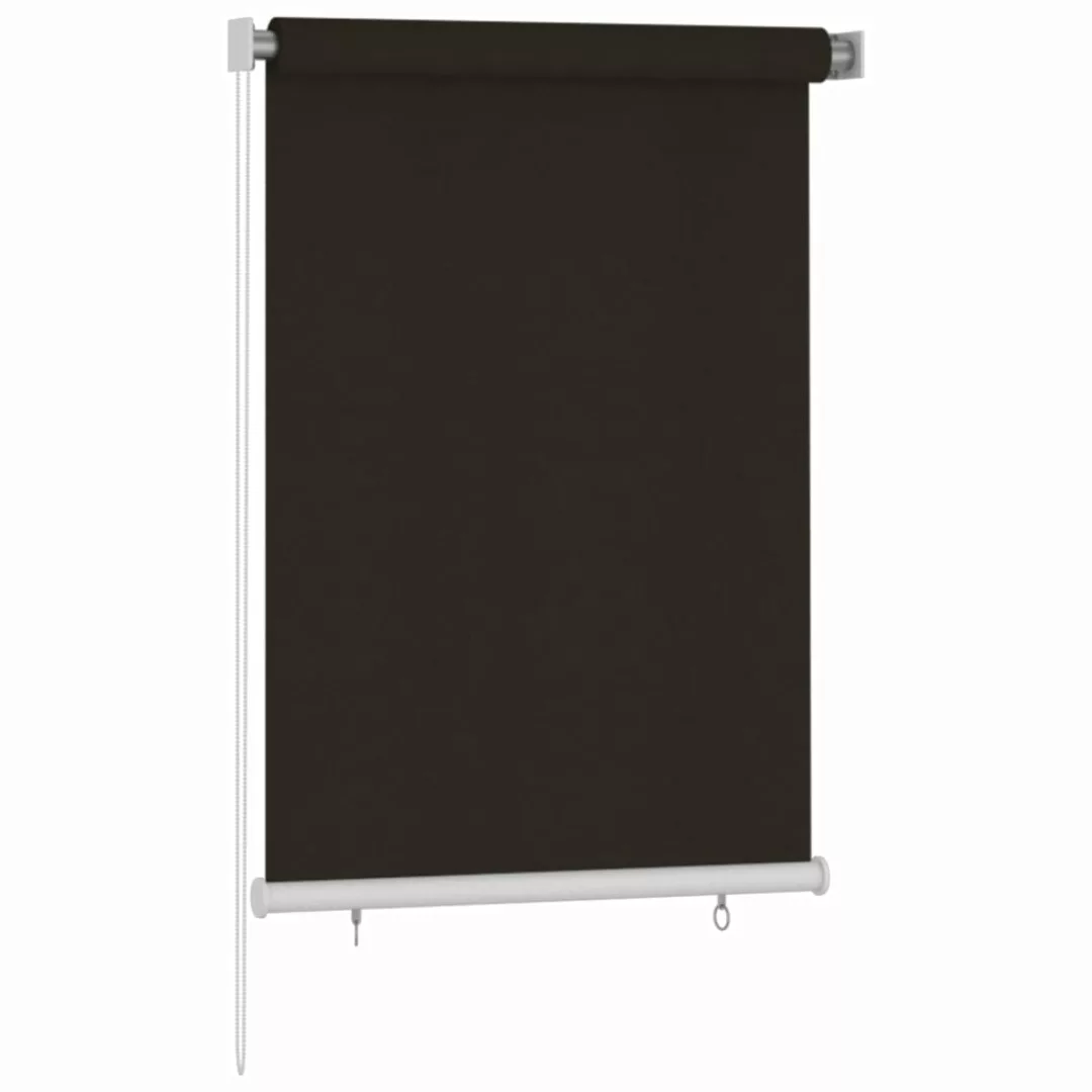 Vidaxl Außenrollo 100x140 Cm Braun Hdpe günstig online kaufen