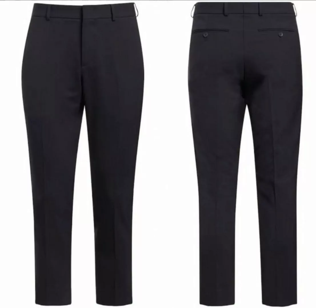 Valentino Loungehose VALENTINO TAILORED WOOL BLEND SLIM PANTS ICONIC TAPE L günstig online kaufen