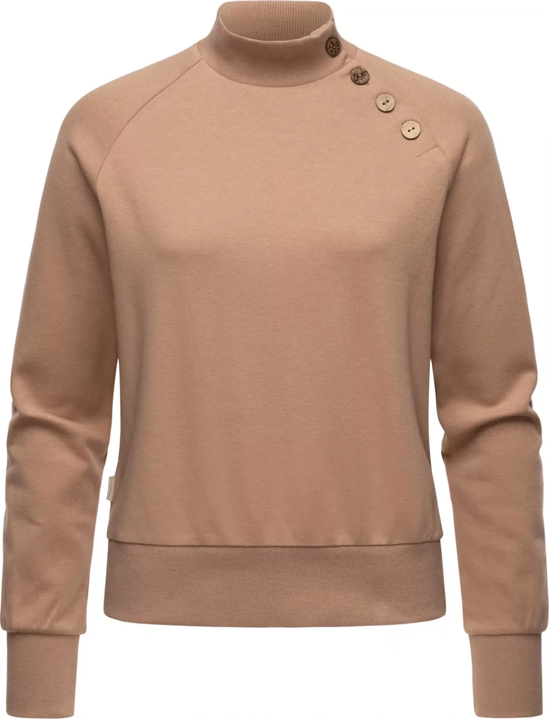 Ragwear Sweatshirt "Majjorka Solid", Damen Langarmshirt mit Rippbündchen un günstig online kaufen