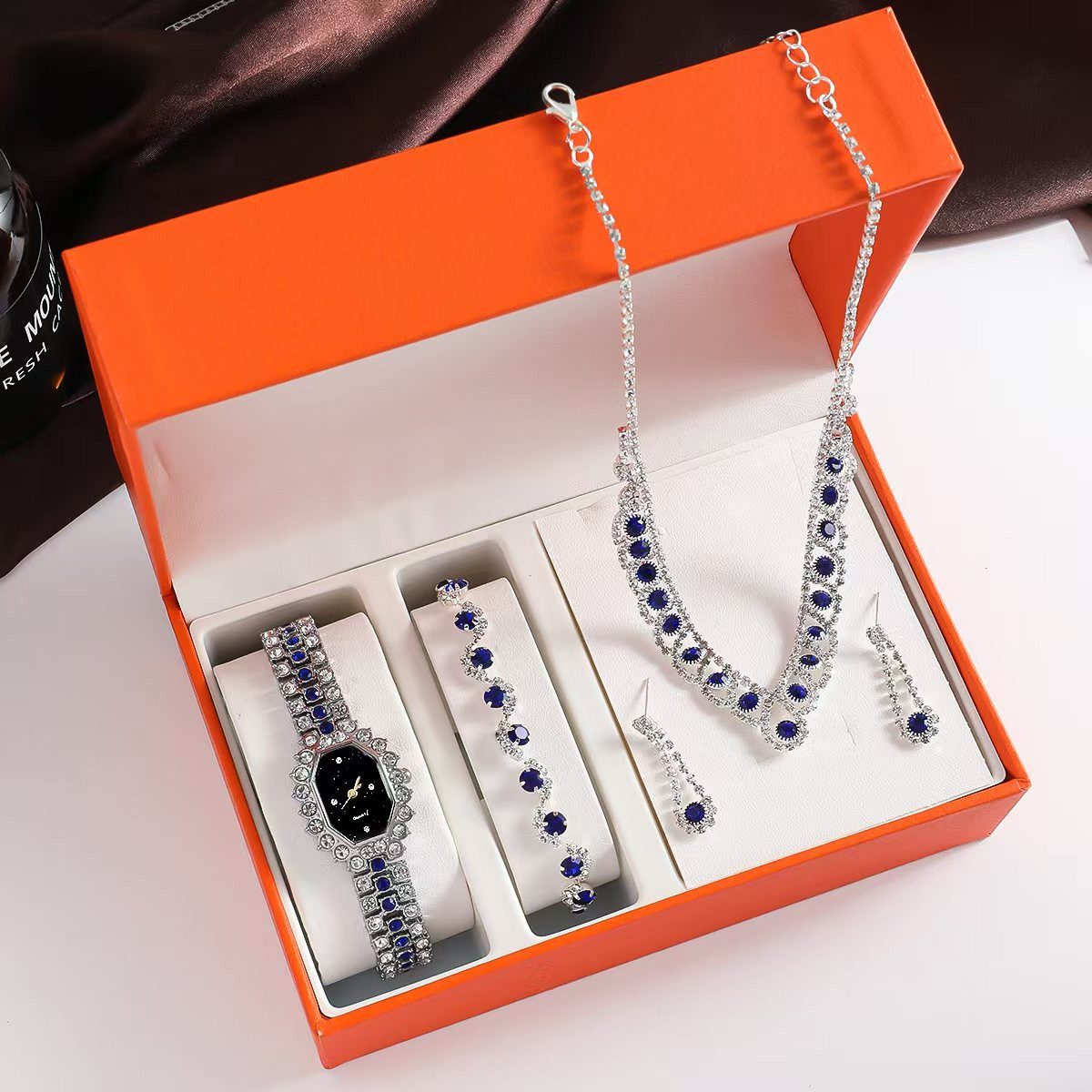 ibettertec Quarzuhr Edles Schmuck-Set für Damen: günstig online kaufen