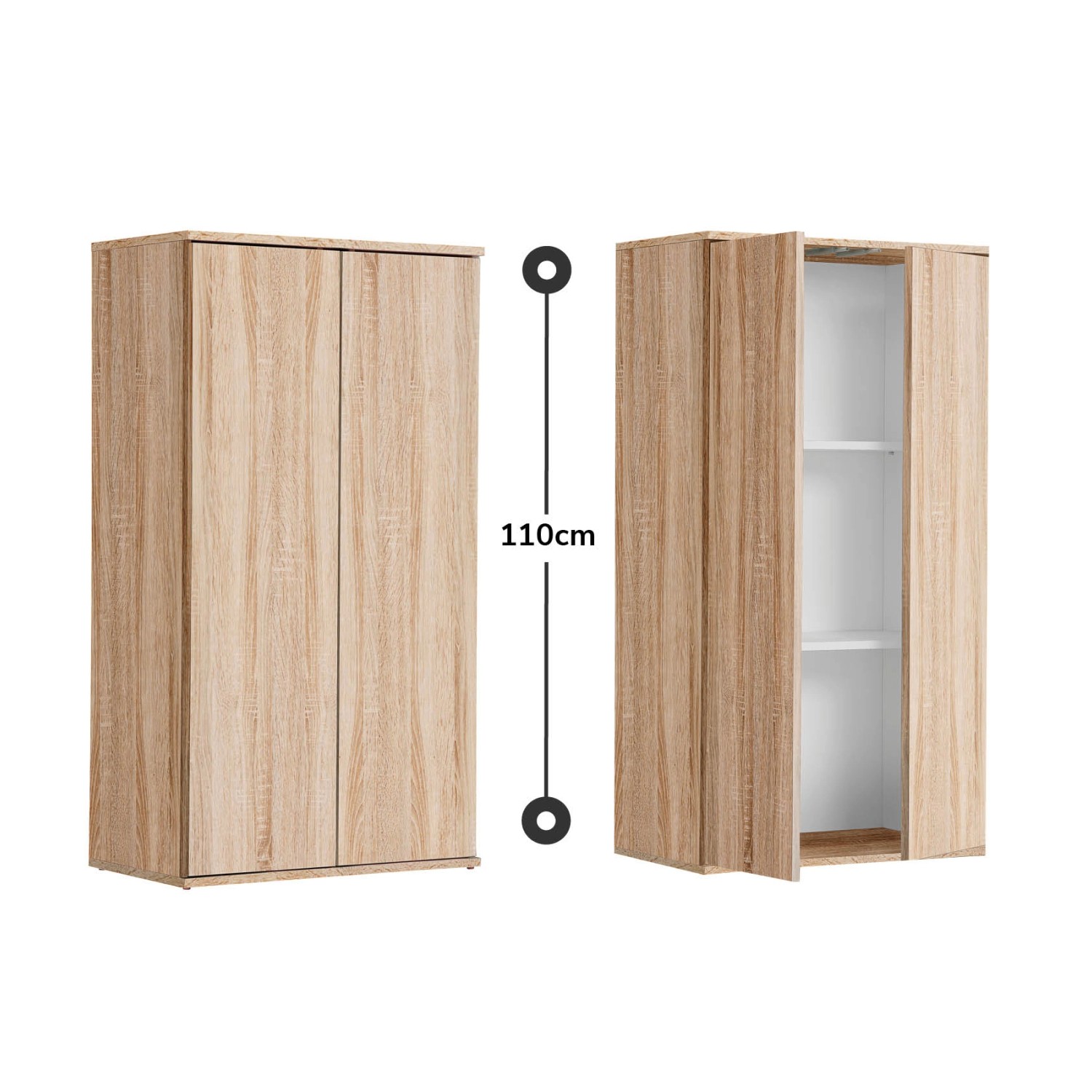 mokebo Mehrzweckschrank Der Schlanke (60x110 cm, günstig online kaufen