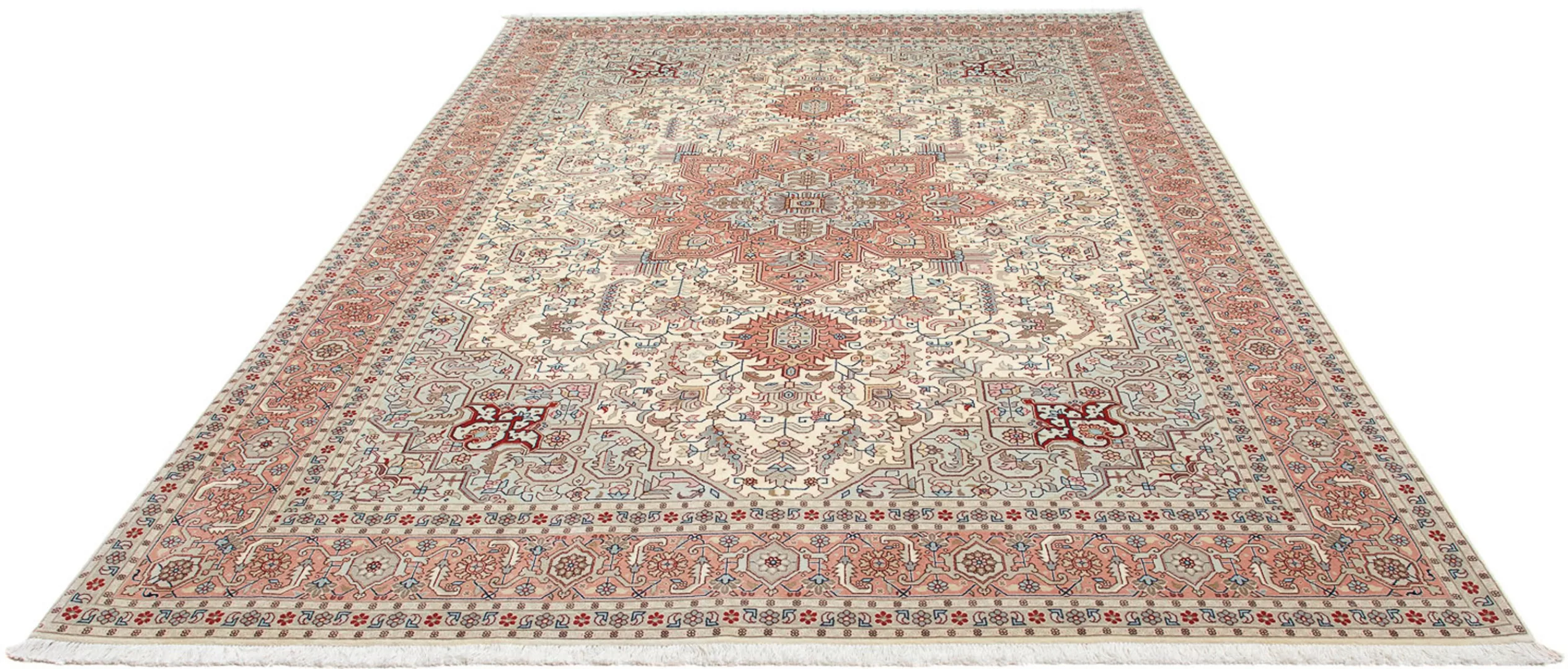 morgenland Orientteppich »Perser - Täbriz - Royal - 310 x 204 cm - beige«, günstig online kaufen