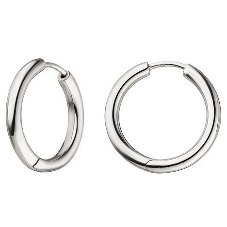 SIGO Creolen 925 Sterling Silber Ohrringe Silbercreolen Silberohrringe günstig online kaufen