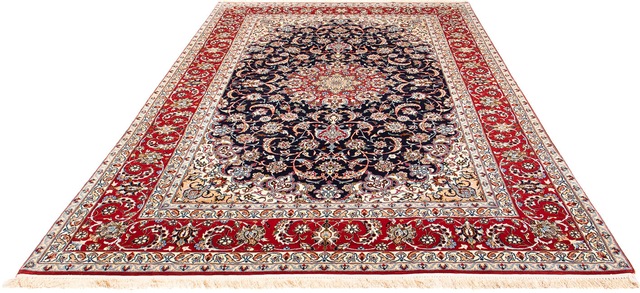 morgenland Orientteppich »Perser - Isfahan - Premium - 306 x 202 cm - rot«, günstig online kaufen