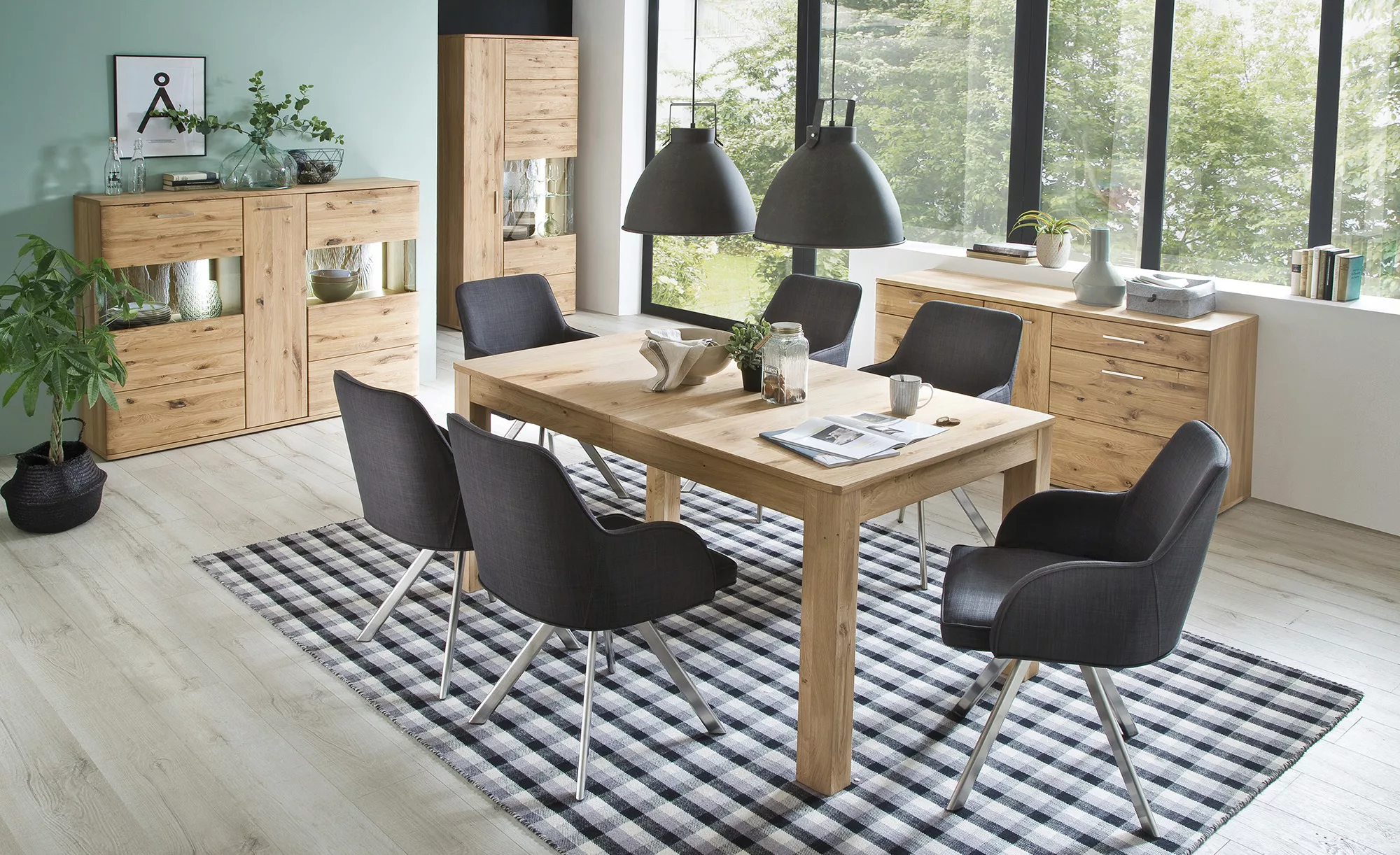 MCA furniture Vitrine Große Vitrine Santori günstig online kaufen