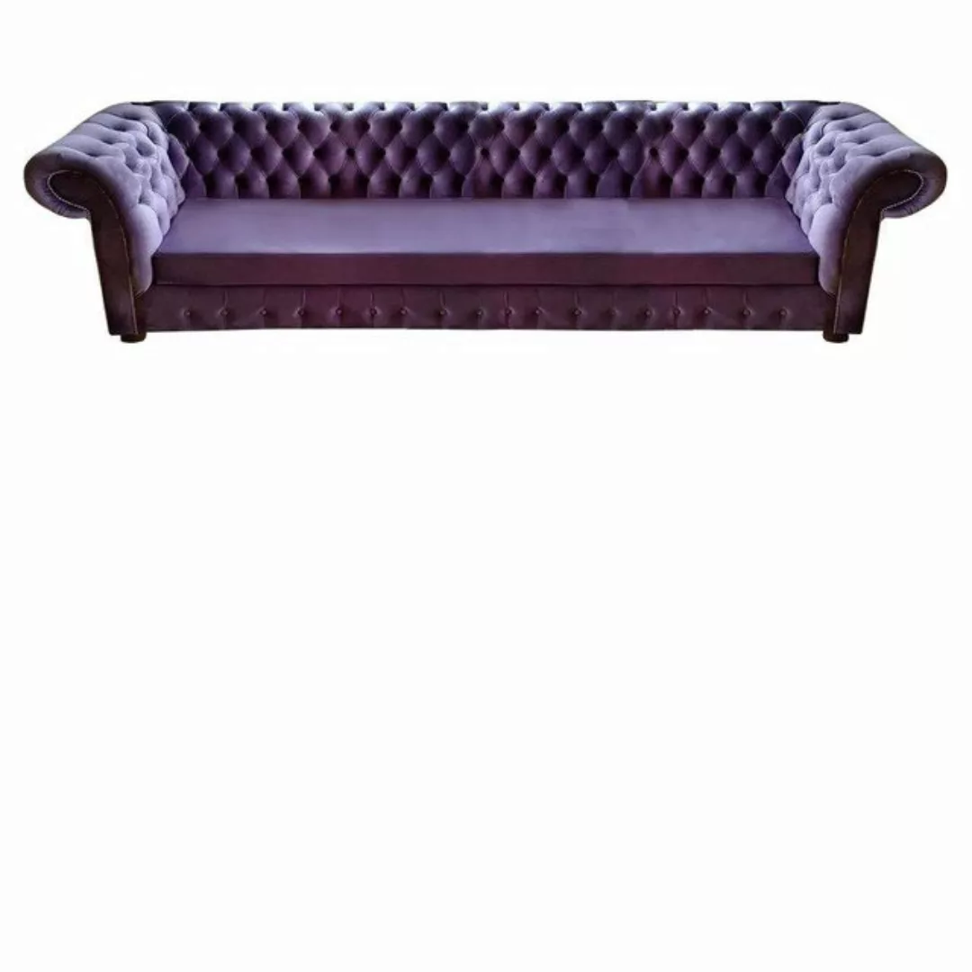 JVmoebel Chesterfield-Sofa Set 3tlg Chesterfield Lila Neu Design Komplett M günstig online kaufen