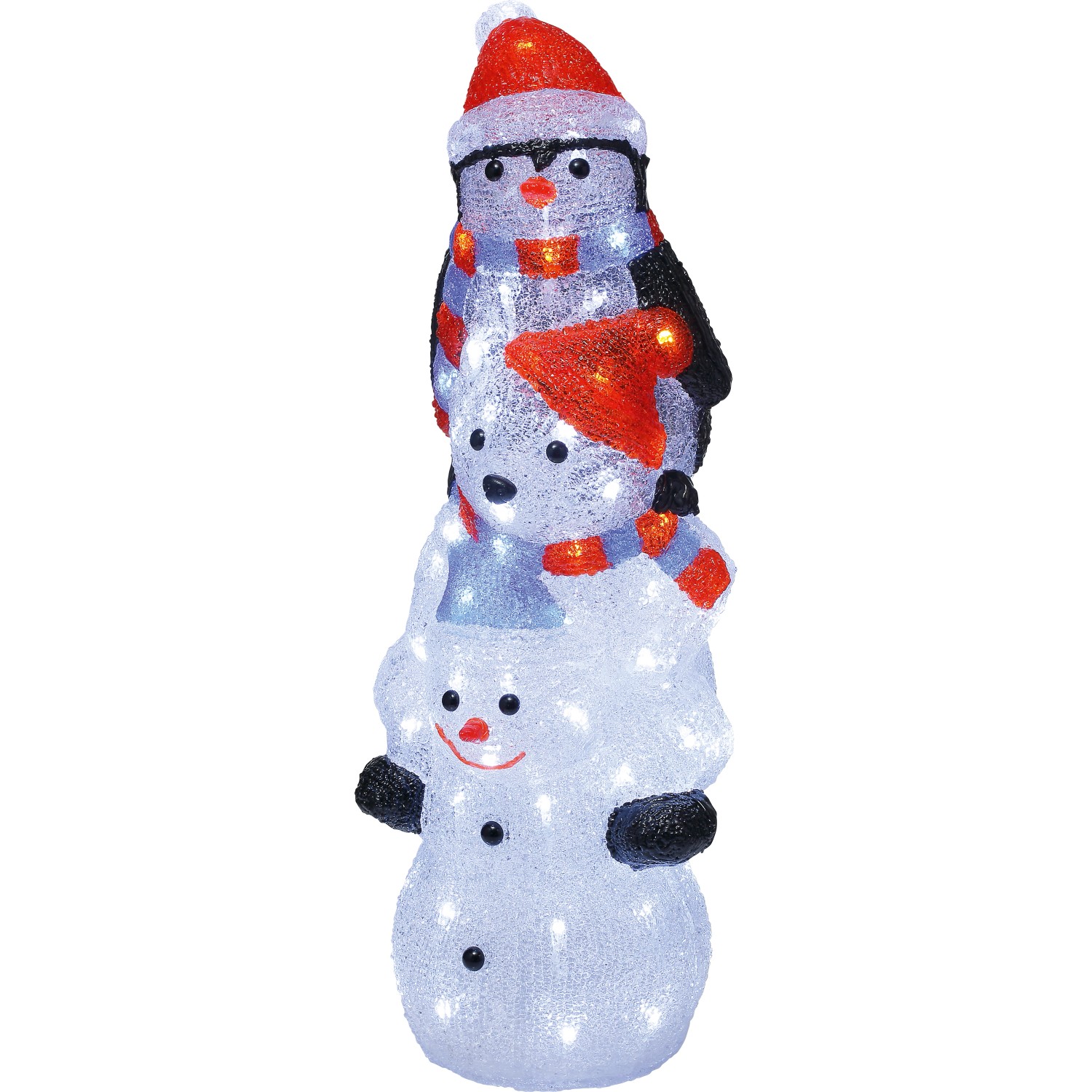 LED-Weihnachtsfigur 59 cm Mehrfarbig günstig online kaufen