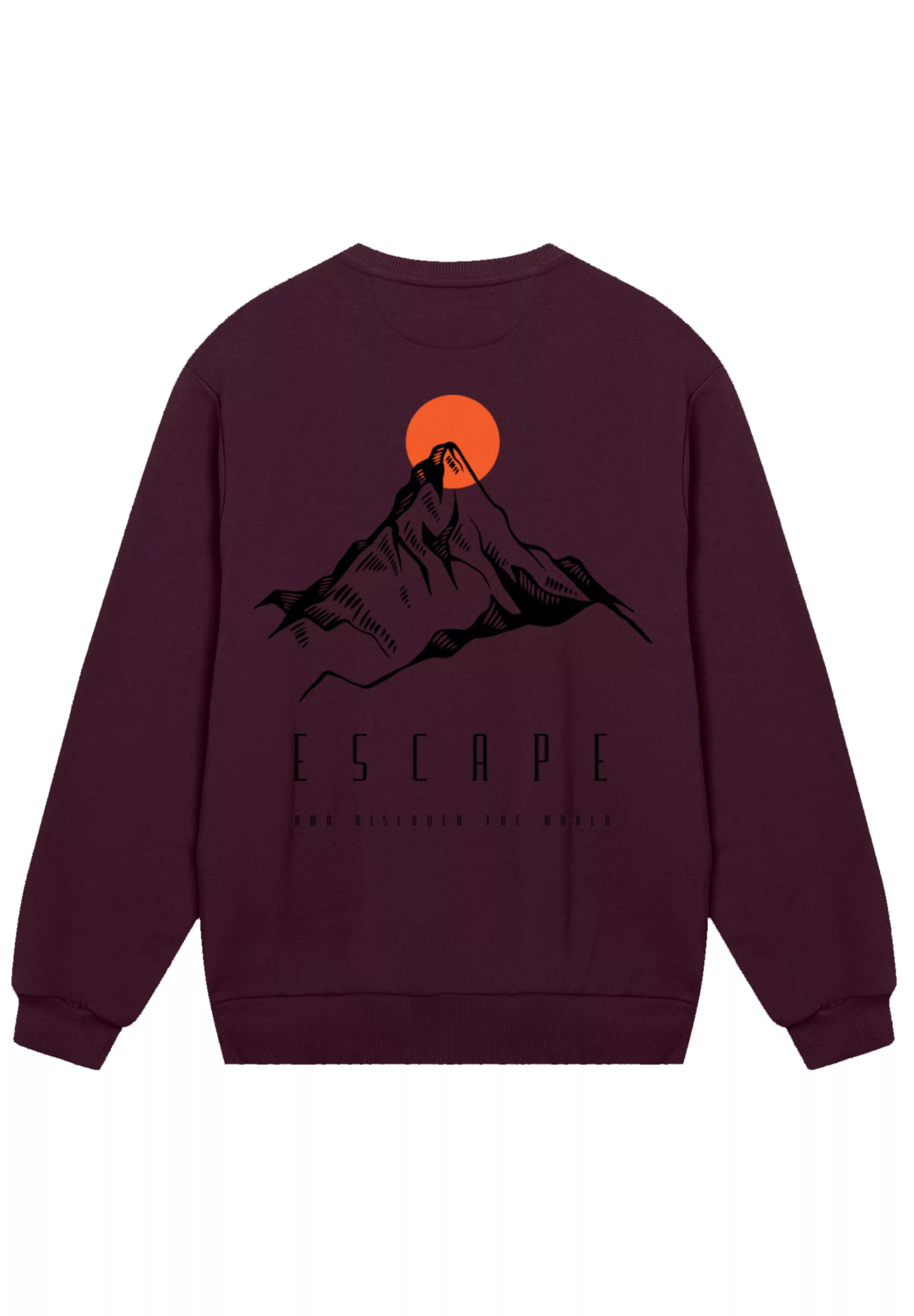 F4NT4STIC Sweatshirt "Escape Discover the World Mountain", Premium Qualität günstig online kaufen