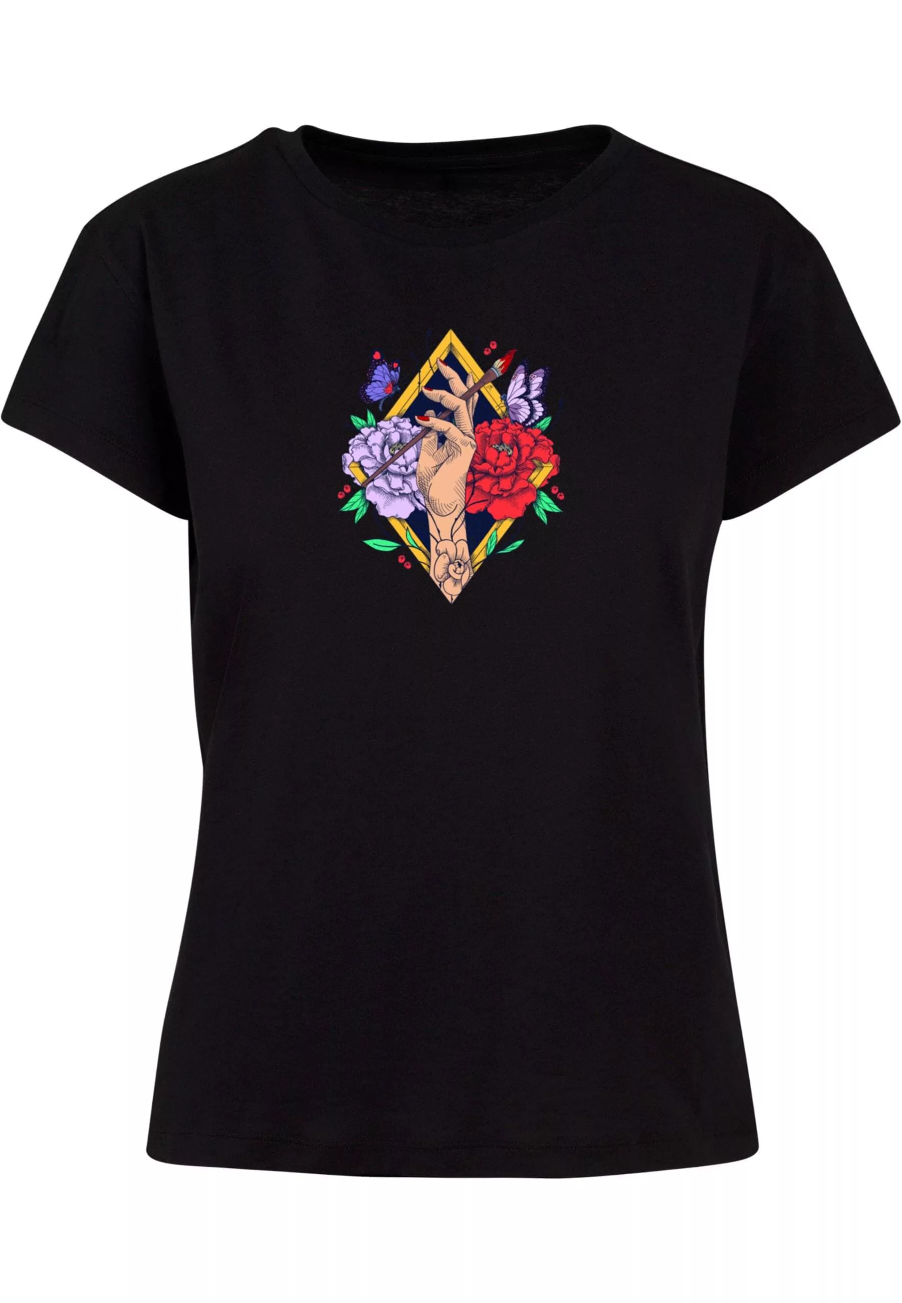 Merchcode T-Shirt "Merchcode Damen Ladies Frida Kahlo - Artist Box Tee" günstig online kaufen