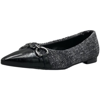 Gianluca Pisati  Ballerinas ALBA GOMMA RICCIO/VETREXGRIGIO/NERO günstig online kaufen