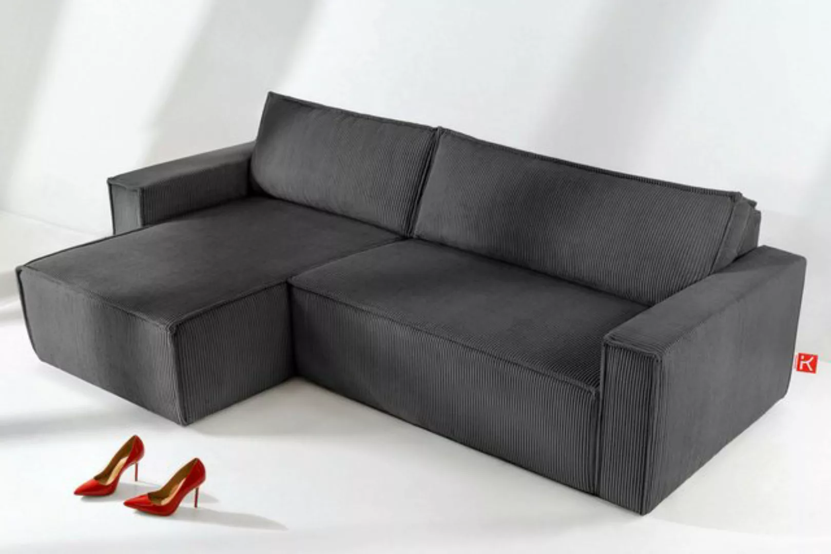 KONSIMO® Ecksofa NAPI Universal-Ecksofa links oder rechts, hergestellt in d günstig online kaufen