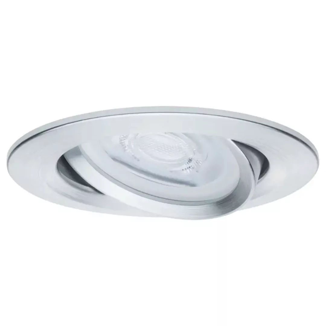 Premium LED Einbaustrahler Nova, GU10, 51 mm, Alu, Zink, rund, schwenkbar, günstig online kaufen