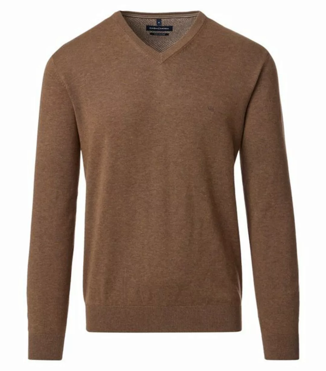 CASAMODA Strickpullover Pullover V-Neck NOS, 679 beige günstig online kaufen