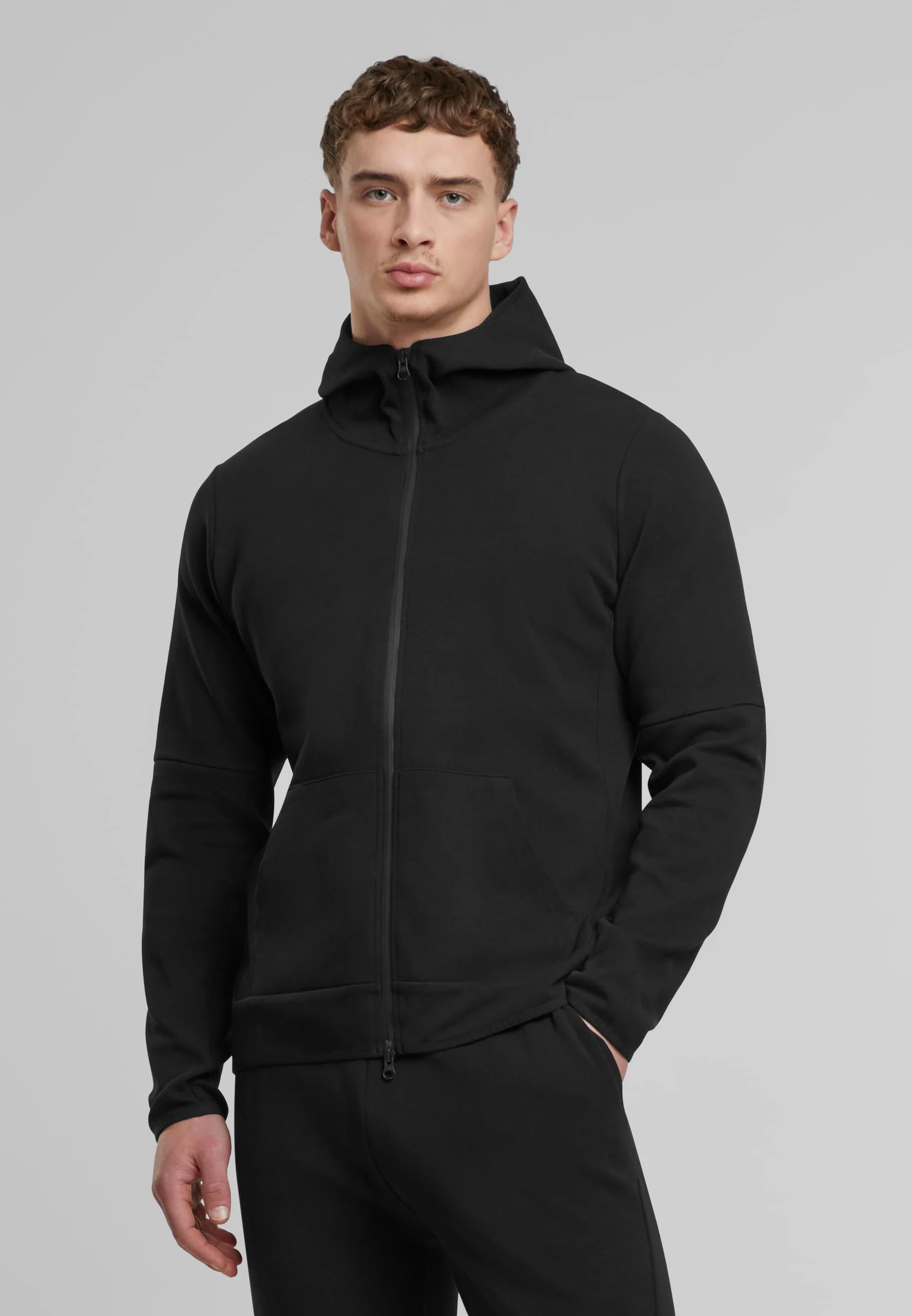 MisterTee Sweatjacke "MisterTee Basic Hooded Zipper" günstig online kaufen