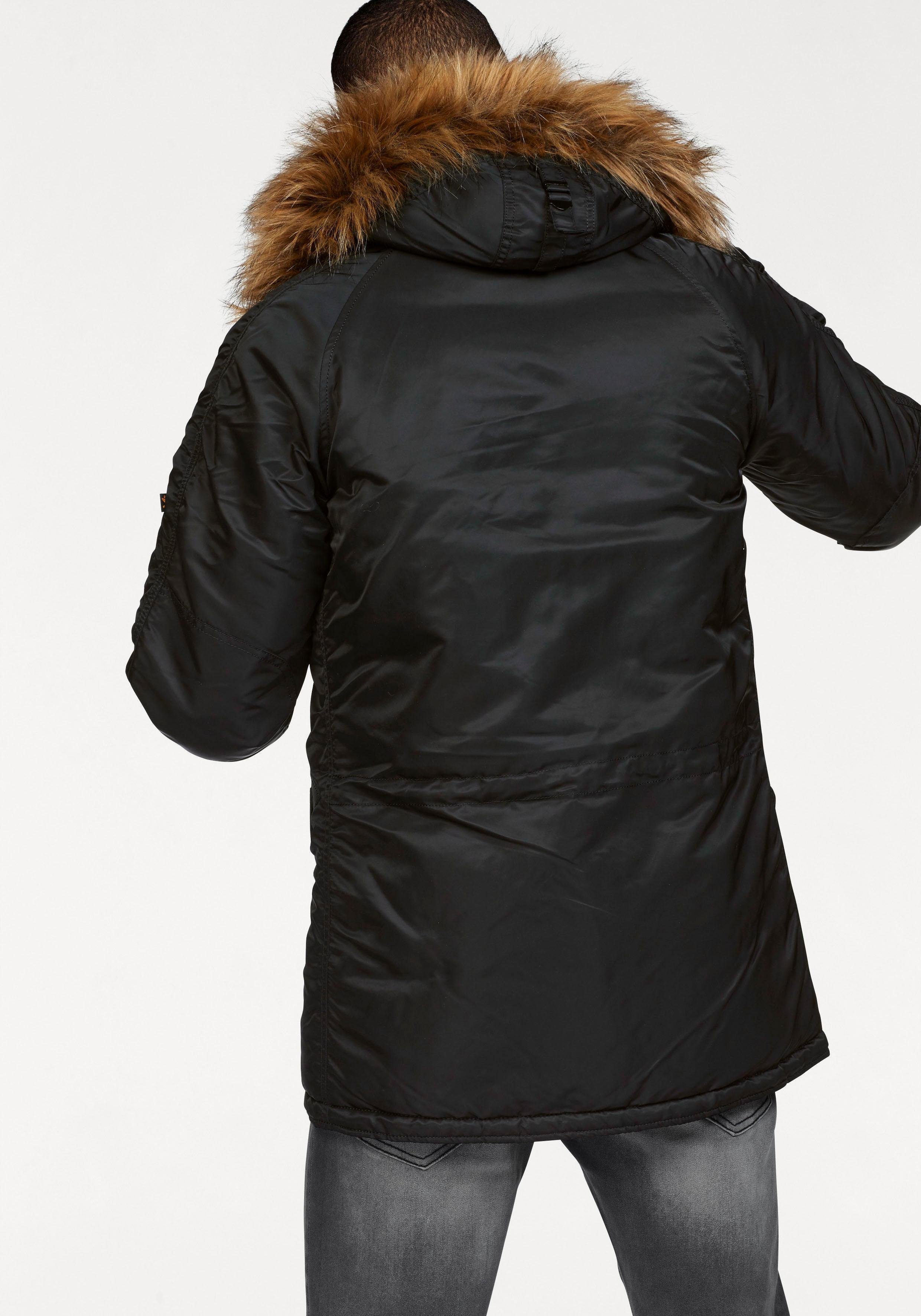 Alpha Industries Parka "N3B VF 59", mit Kapuze, mit abnehmbarem Kunstfellkr günstig online kaufen
