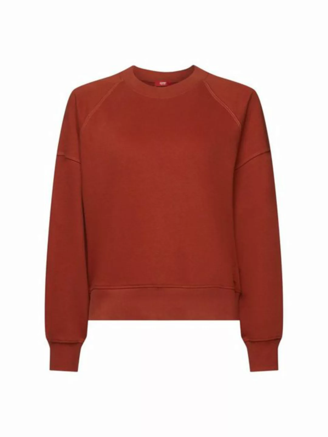 Esprit Sweatshirt Recycelt: Sweatshirt mit Rundhalsausschnitt (1-tlg) günstig online kaufen