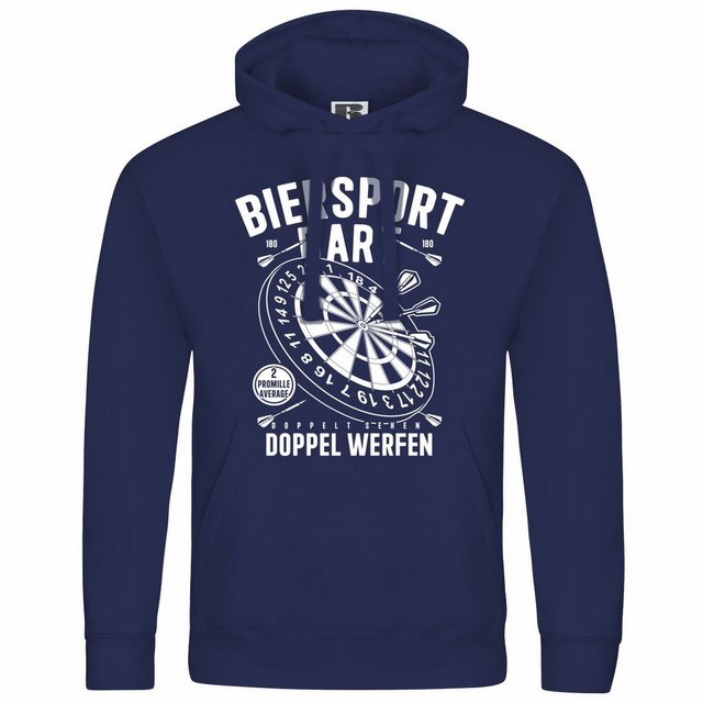 deinshirt Kapuzenpullover Herren Kapuzenpullover Biersport Dart Mit Print M günstig online kaufen