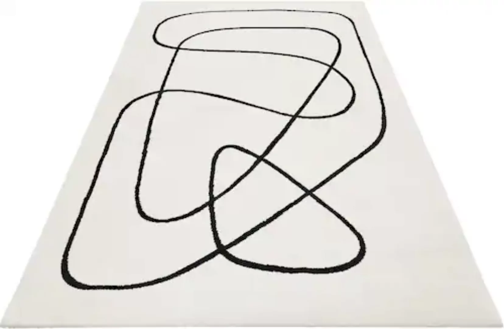 Esprit Teppich »Artist«, rechteckig, Kurzflor Teppich, geometrisch modern, günstig online kaufen