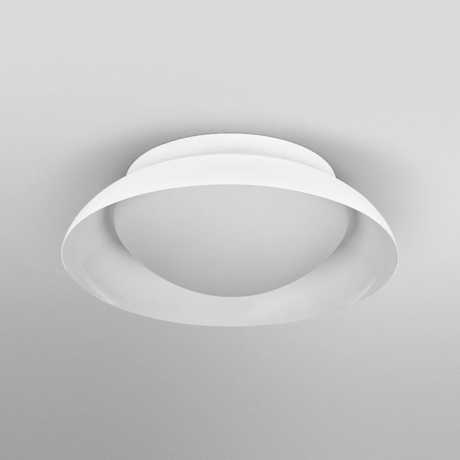 OSRAM Deckenleuchte ORBIS MILAN, weiß, Ø 31 cm, Metall/Glas günstig online kaufen