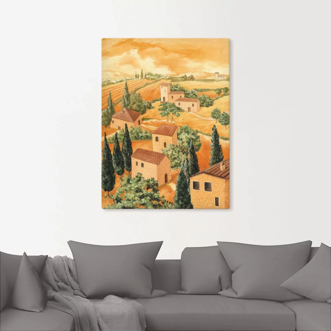 Artland Wandbild "Landschaft Italien", Europa, (1 St.), als Alubild, Outdoo günstig online kaufen