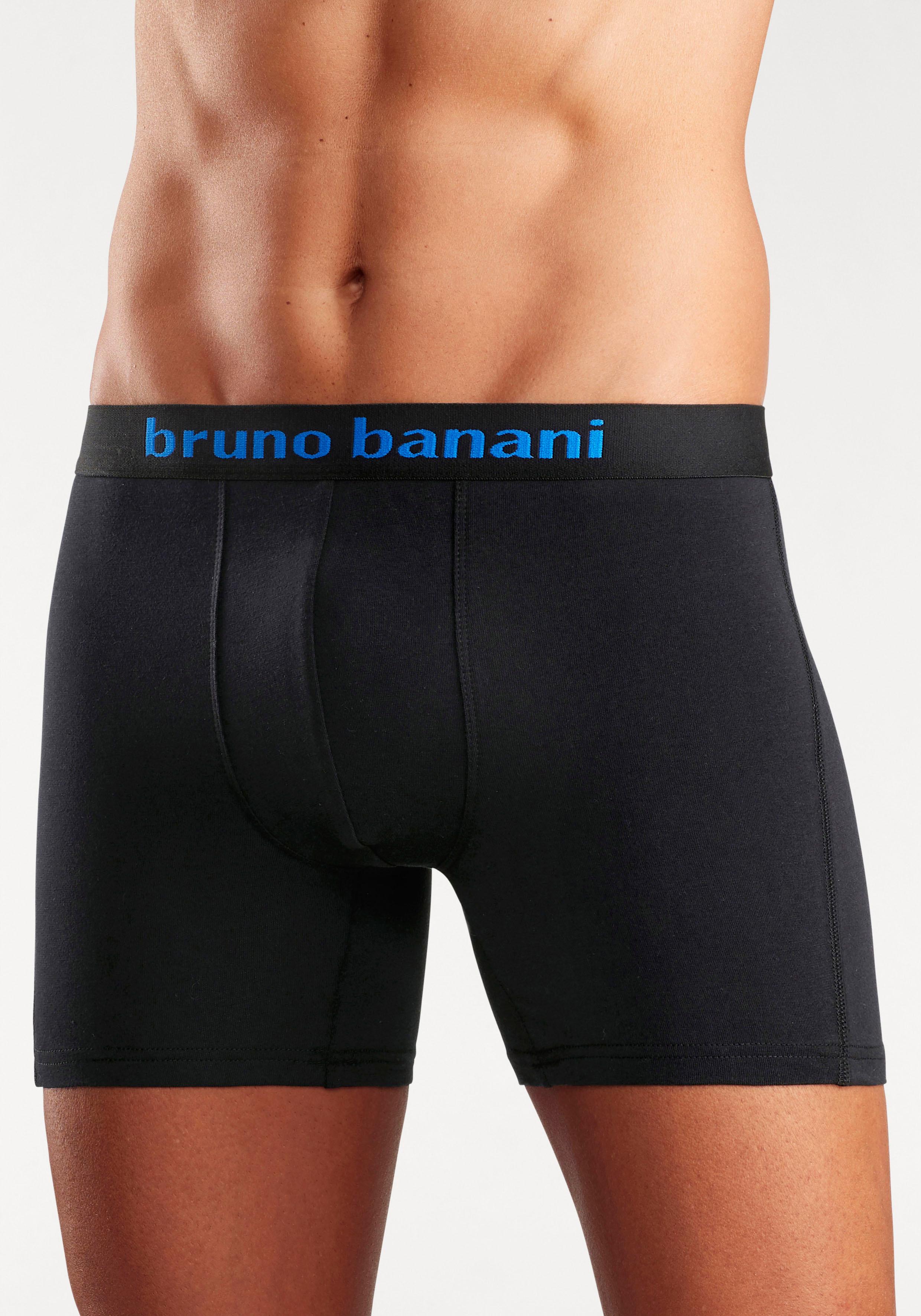 Bruno Banani Boxer "Boxershorts für Herren", (Packung, 4 St.), mit längerem günstig online kaufen