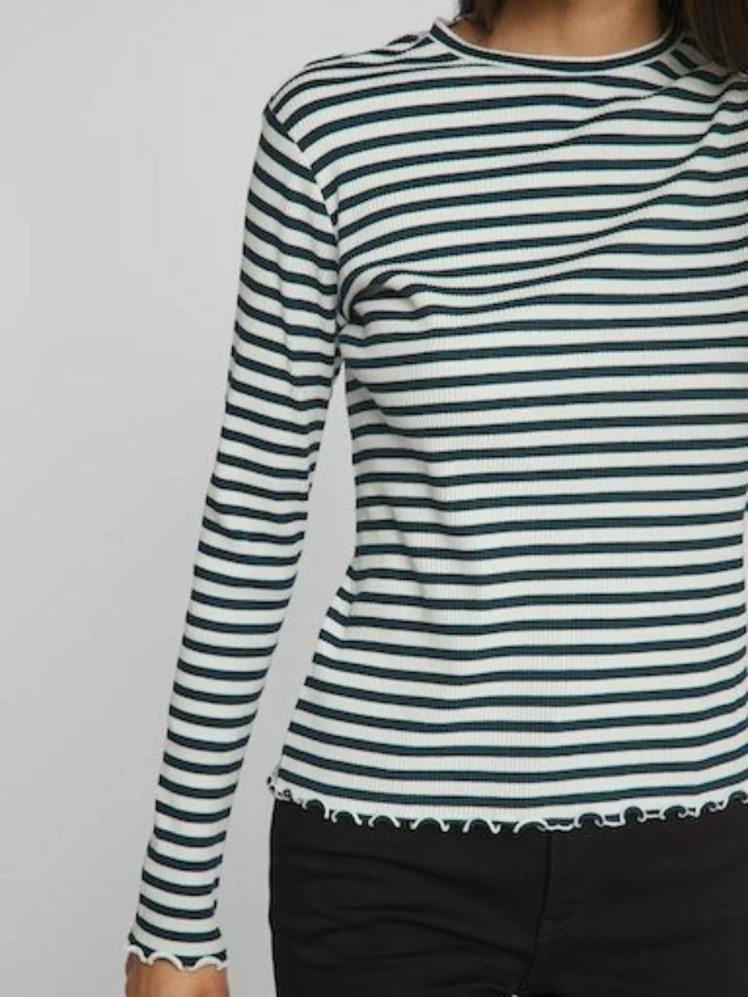 Vila Langarmshirt VITHESSA O-NECK L/S TOP - NOOS günstig online kaufen