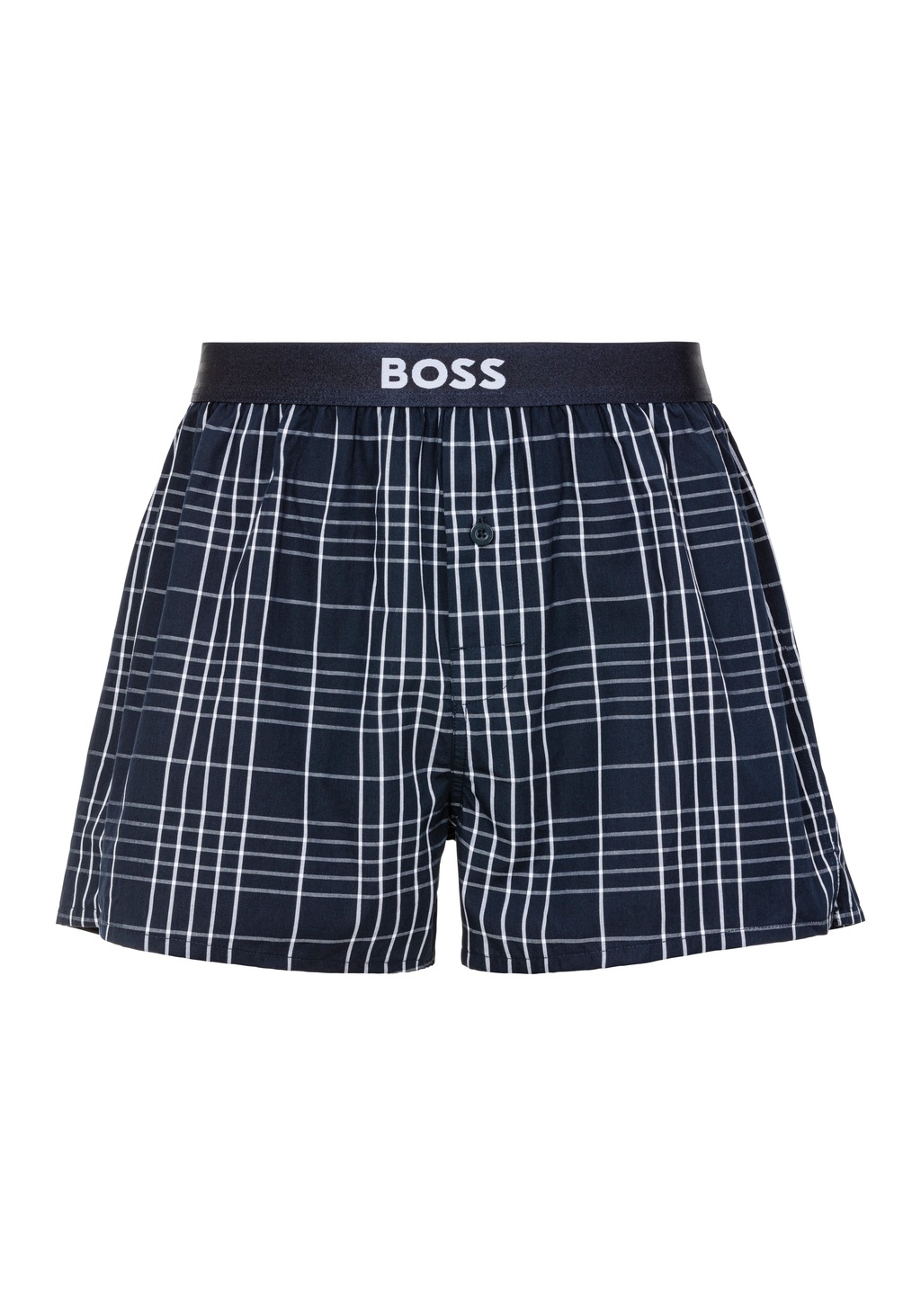 BOSS Pyjamashorts "2P Boxer Shorts EW", (Packung, 2 tlg., 2er), mit Logobun günstig online kaufen