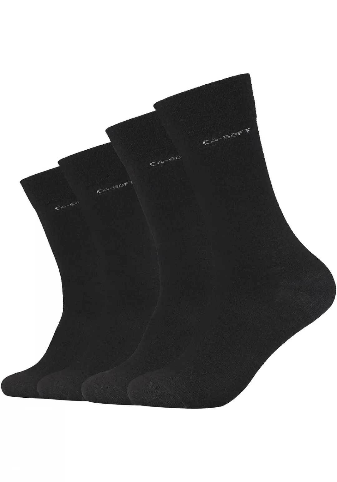 Camano Socken, (Packung, 4 Paar), Weicher Materialmix mit hohem Wollanteil günstig online kaufen