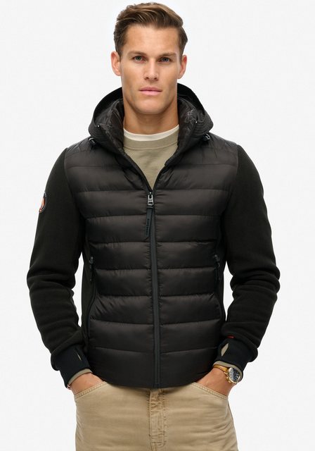 Superdry Steppjacke HOODED STORM FLEECE BOMBER günstig online kaufen