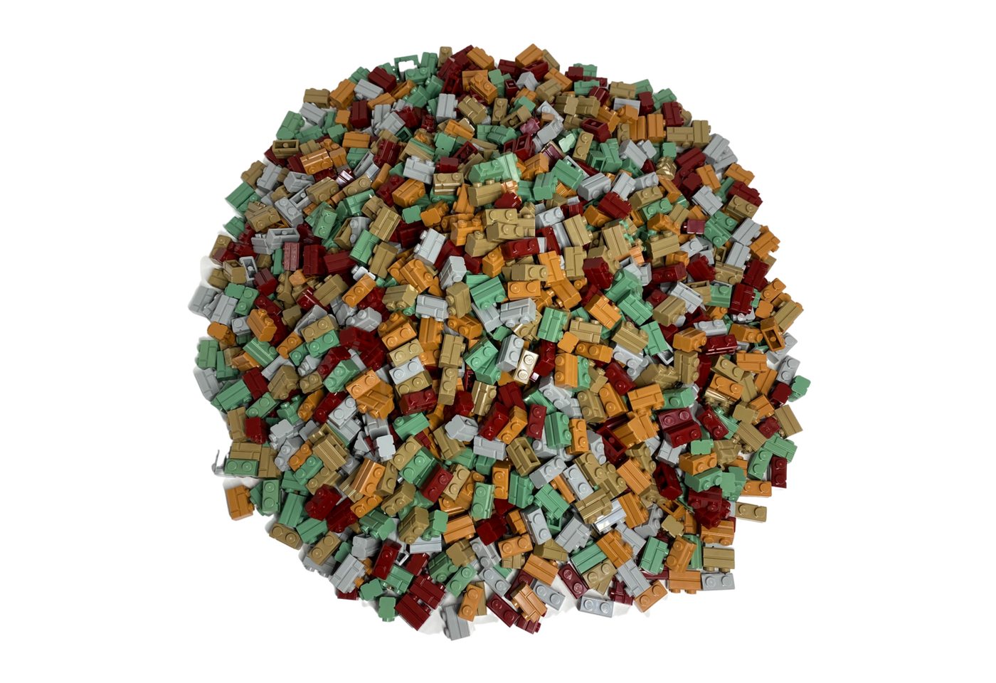 LEGO® Spielbausteine LEGO® 1x2 Mauersteine Hochsteine Bunt Gemischt - 98283 günstig online kaufen