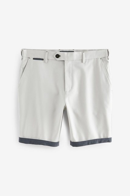 Next Chinoshorts Hochwertige Chinohose mit Gürtel (2-tlg) günstig online kaufen