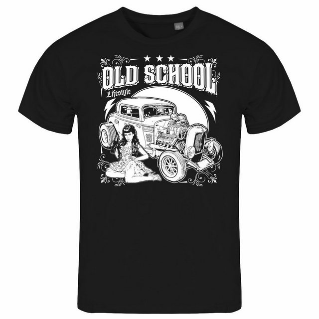 deinshirt Print-Shirt Herren T-Shirt Old School lifestyle Funshirt mit Moti günstig online kaufen