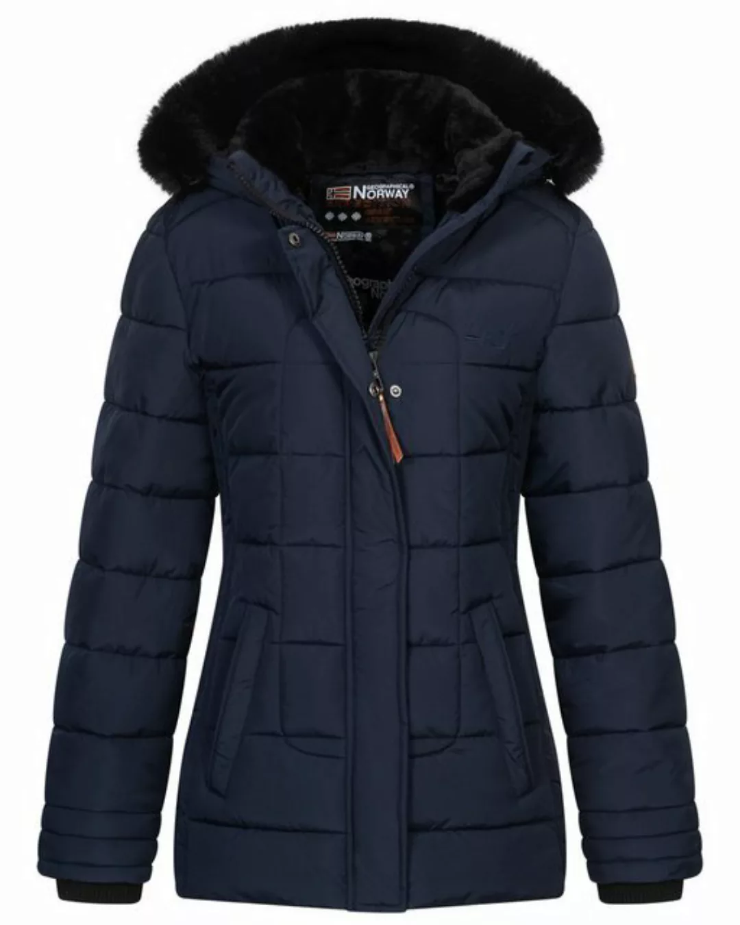 Geographical Norway Steppjacke Damen Steppjacke Parka Winterjacke Warm Gest günstig online kaufen