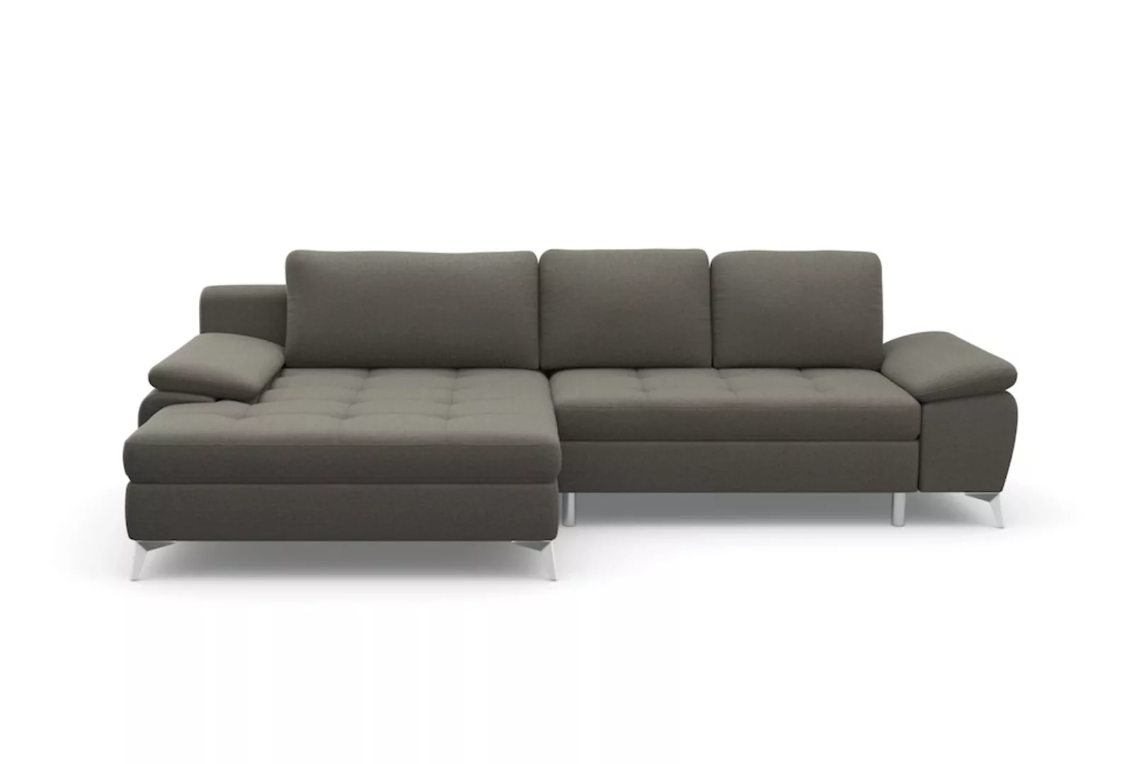 sit&more Ecksofa "Latigo L-Form", mit Mega-Recamiere, wahlweise mit Bettfun günstig online kaufen