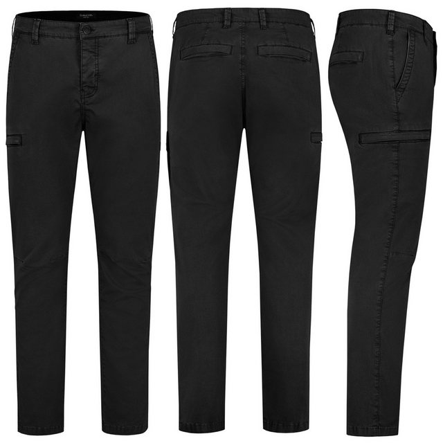 SUBLEVEL Chinos Sublevel Herren Chino Hose lange Hose Stoff Flexibel Bequem günstig online kaufen