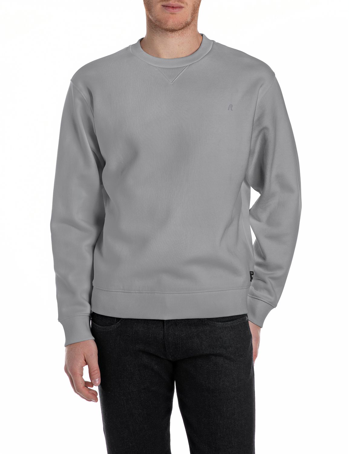 Replay Herren Sweatshirt BRUSHED FLEECE - Regular Fit günstig online kaufen