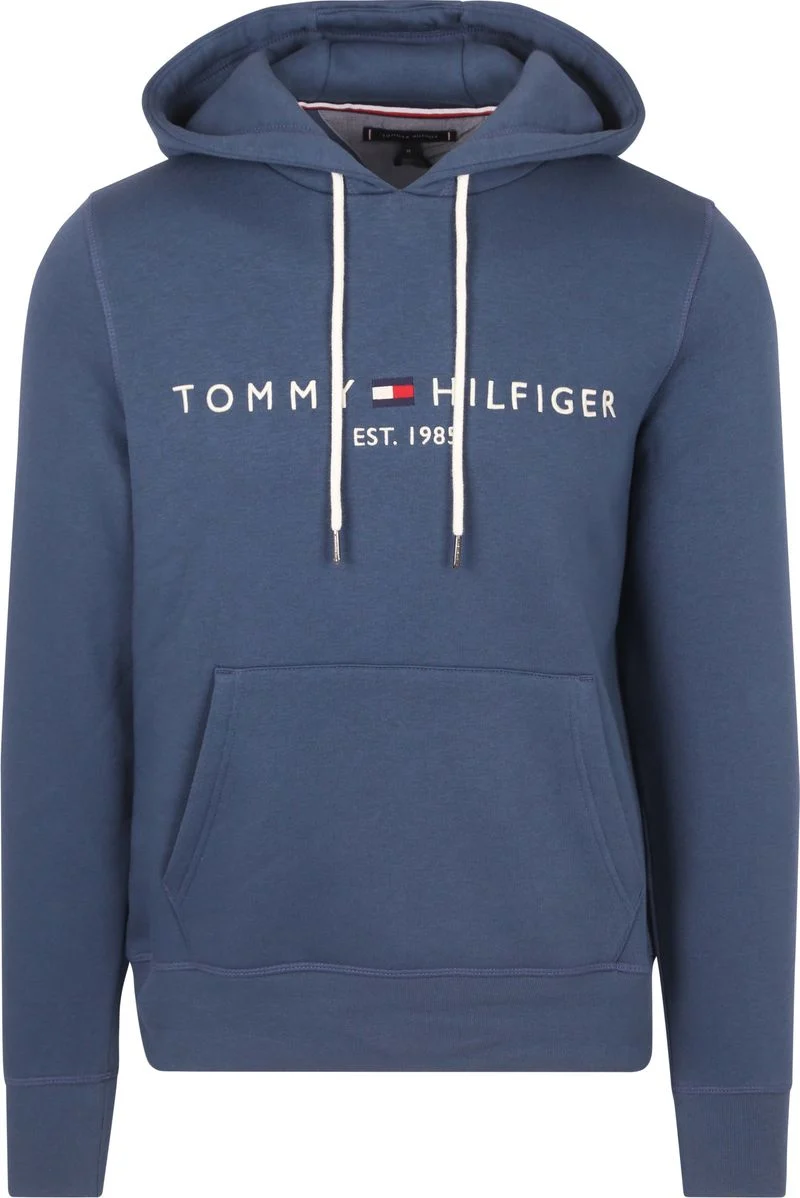 Tommy Hilfiger Core Hoodie Mid Blau - Größe M günstig online kaufen