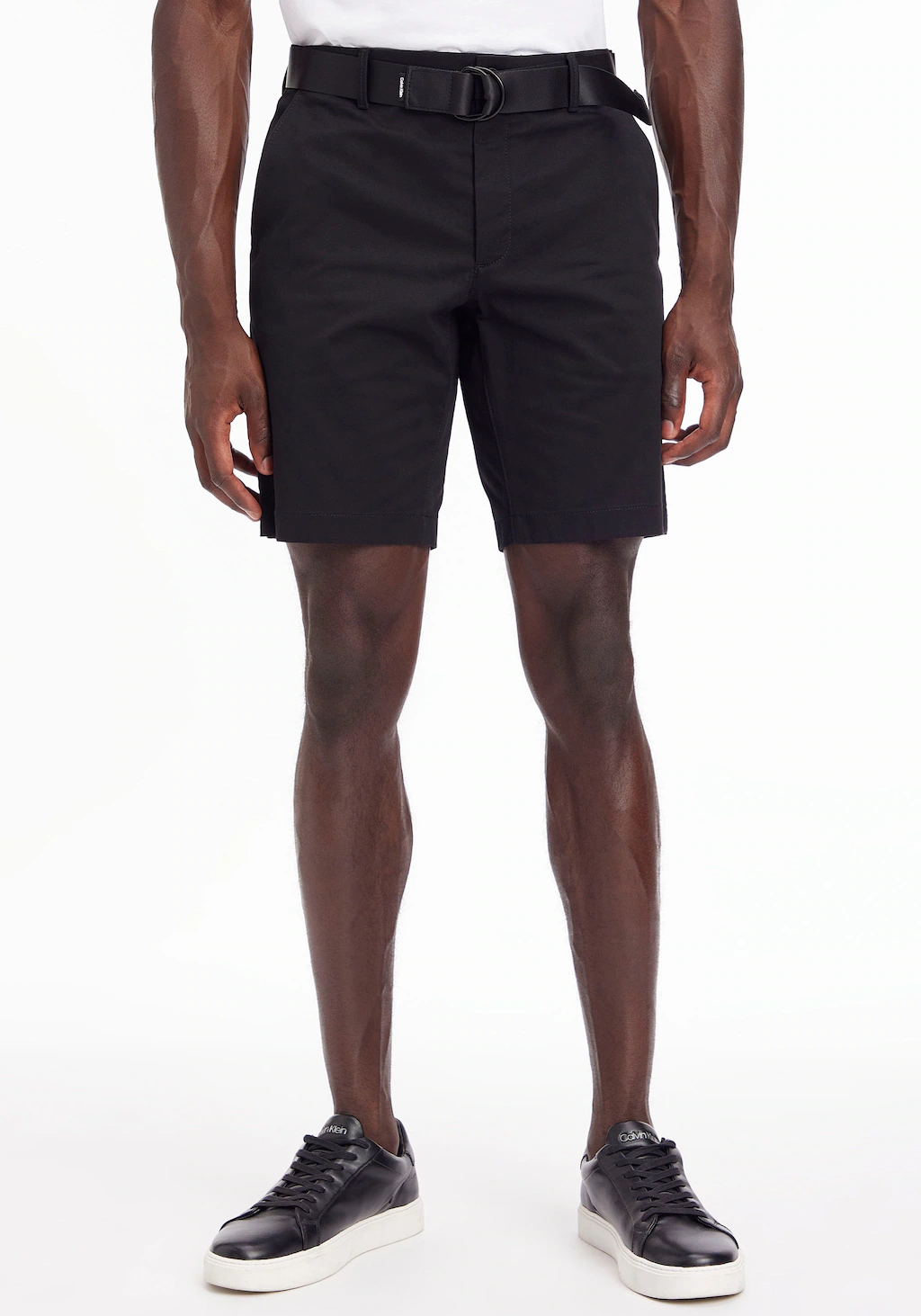 Calvin Klein Shorts "MODERN TWILL SLIM", mit Gürtel günstig online kaufen