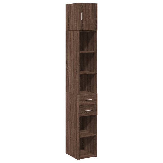 vidaXL Schrankmodule Hochschrank Schmal Eichen-Optik 30x42,5x225 cm Holzwer günstig online kaufen