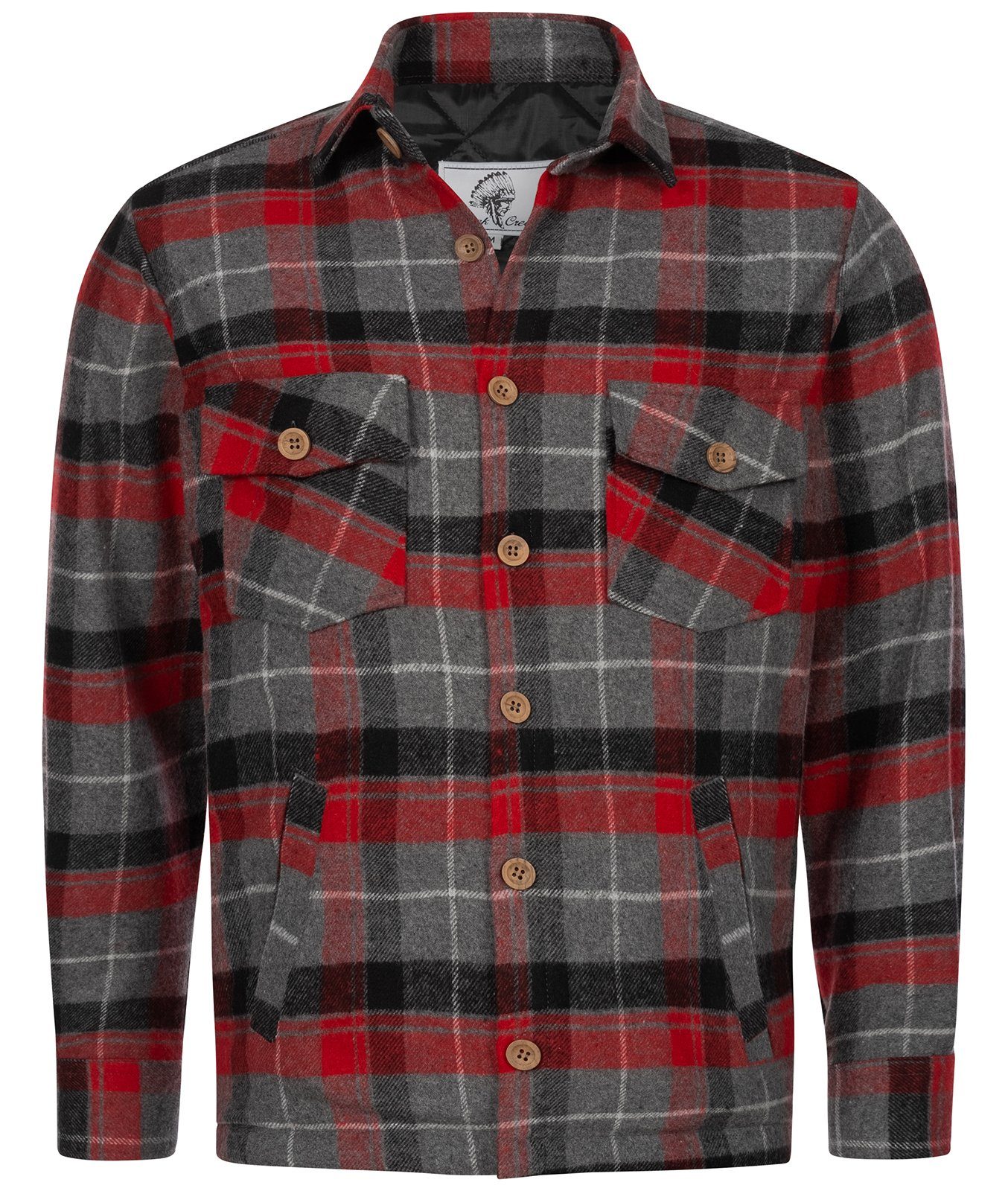 Rock Creek Windbreaker Herren Jacke Flanelljacke günstig online kaufen