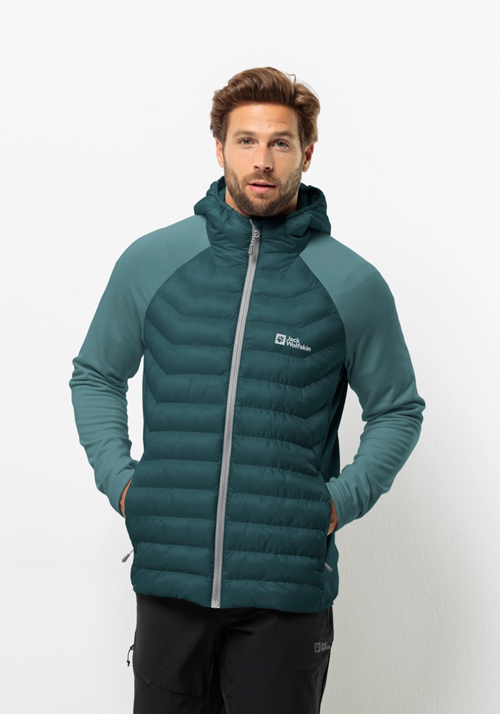 Jack Wolfskin Hybridjacke "ROUTEBURN PRO HYBRID M", mit Kapuze günstig online kaufen