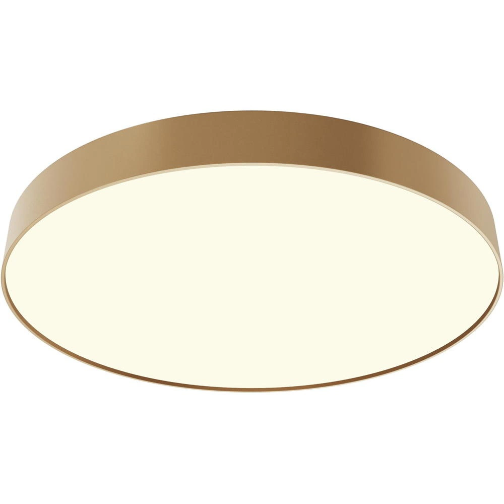 LED Deckenleuchte Zon in Gold-matt 90W 4970lm günstig online kaufen